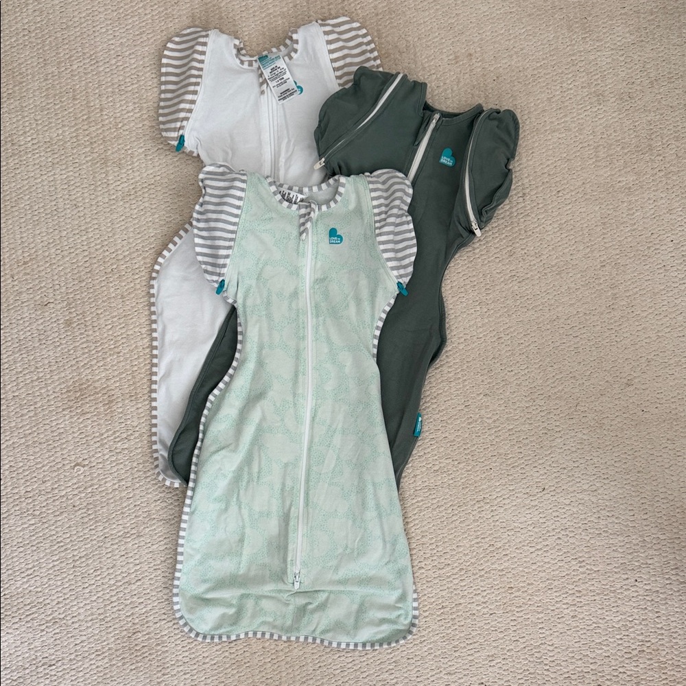3x Love to Dream Swaddle 1.0 TOG Medium